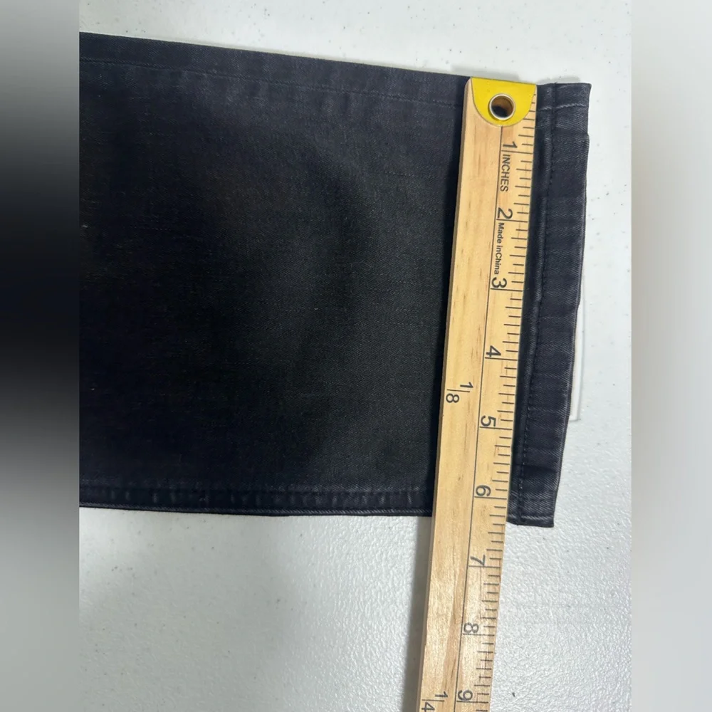 Kut from the Kloth Sz 6 Womens Rachael Fab Ab Mom Denim Black Jeans High Rise - Picture 12 of 12